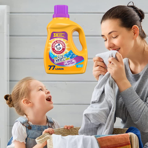 Arm & Hammer 77-Loads Fresh Burst Liquid Laundry Detergent as low as $4.40/Bottle when you buy 4 After Coupon (Reg. $ 10) + Free Shipping – 6¢/Load
