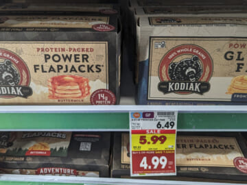 Kodiak Power Waffles Or Flapjacks As Low As $3.99 At Kroger