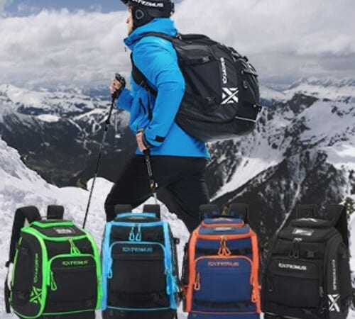 Extremus 65L Waterproof Ski Boot Bag $19.99 After Code (Reg. $60) + Free Shipping – 4 Colors, Fits Boots, Helmet, Goggles & Gloves
