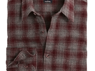 J.Crew Factory Men's Classic Plaid Flannel Shirt for $9 + free shipping w/ $99