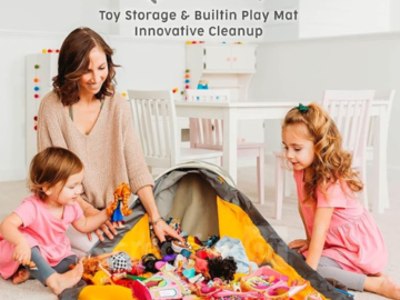 SlideAway Toy Storage Organizer & Play Mat $65 Shipped Free (Reg. $75) – 2.1K+ FAB Ratings! – 3 Colors
