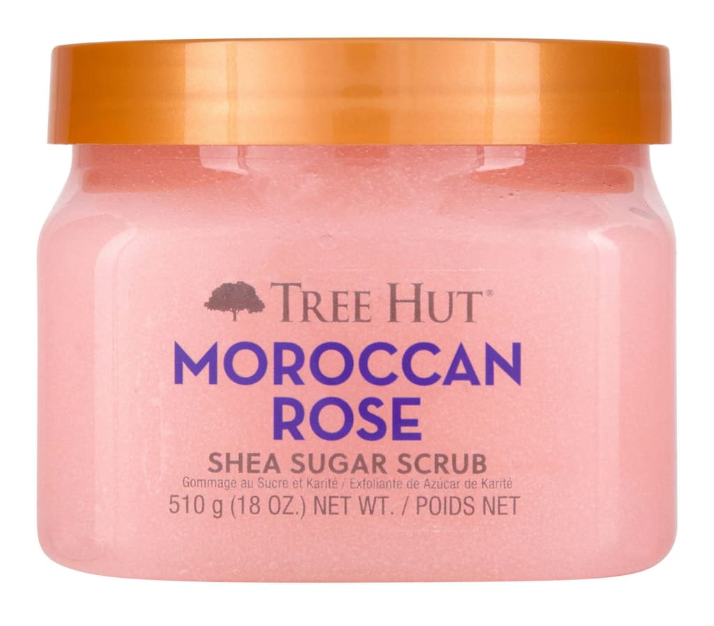 Tree Hut 18-oz. Shea Sugar Scrub Moroccan Rose for $8 + free shipping w/ $35