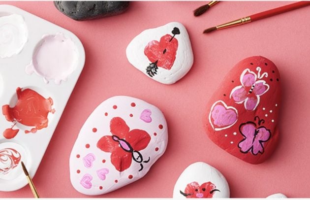 Butterfly Painted Rocks