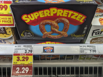 SuperPretzel Soft Pretzels As Low As $1.04 At Kroger