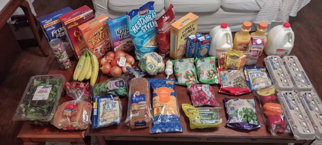 Brigette’s $84 Grocery Shopping Trip and Weekly Menu Plan for 6