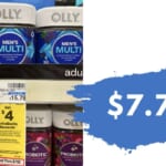 $7.79 Olly Vitamin Gummies at CVS (reg. $15.79)