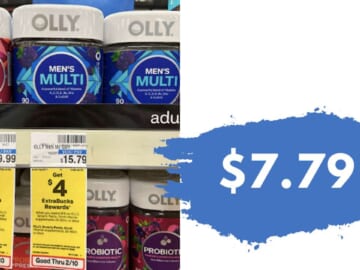 $7.79 Olly Vitamin Gummies at CVS (reg. $15.79)