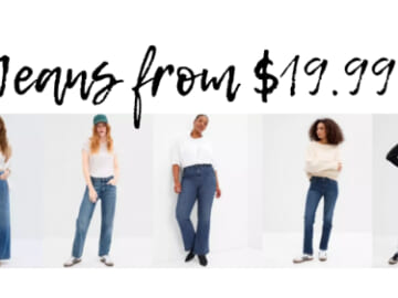 Gap Factory Deal of the Week – Jeans from $19.99!