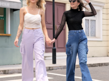 Womens Cargo Jeans from $17.99 After Coupon + Code (Reg. $36+) + Free Shipping – 4 Colors