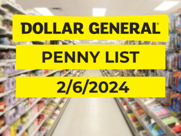 Dollar General Penny List - 2-6-2024