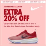 Nike | Extra 20% Off Select Styles