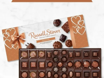 RUSSELL STOVER 33-Piece Assorted Milk & Dark Chocolate Gift Box $12.57 (Reg. $25)