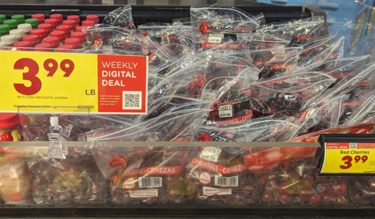 Red Cherries Just $3.99 Per Pound At Kroger