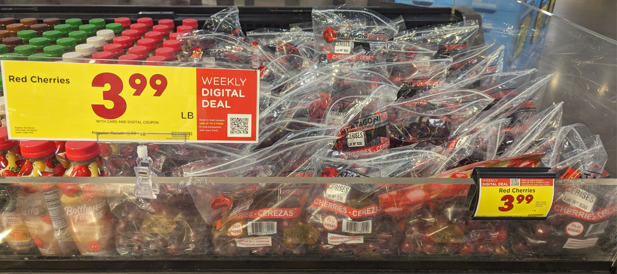Red Cherries Just $3.99 Per Pound At Kroger