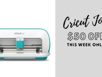 Cricut Joy Only $99 (reg. $149) + 25% off Accessories