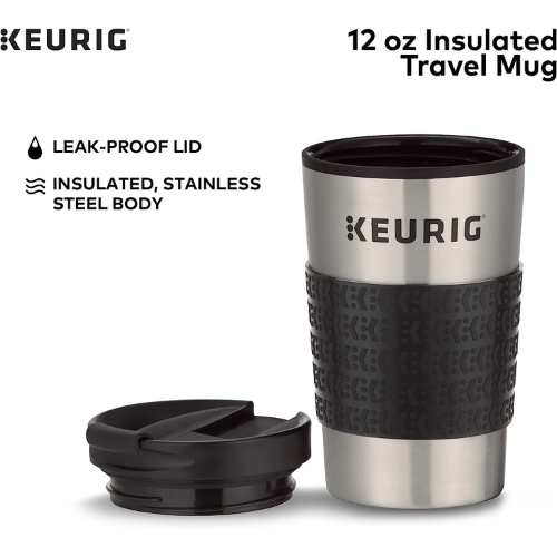 Keurig Stainless Steel Travel Mug, 12 Oz $7.99 (Reg. $10)