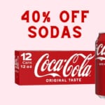 40% Off Soda 12 Packs at Target