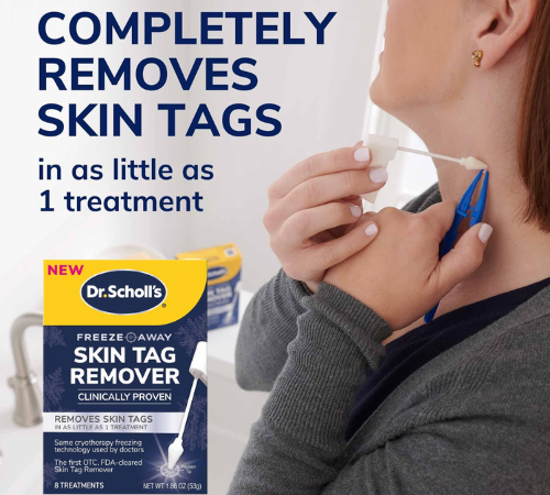Dr. Scholl’s 8-Count Freeze Away Skin Tag Remover as low as $16.98 Shipped Free (Reg. $20) – $2.12/Treatment