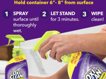 Kaboom OxiClean Shower, Tub & Tile Cleaner, 32-Oz as low as $3.29 After Coupon when you buy 4 (Reg. $6 ) + Free Shipping