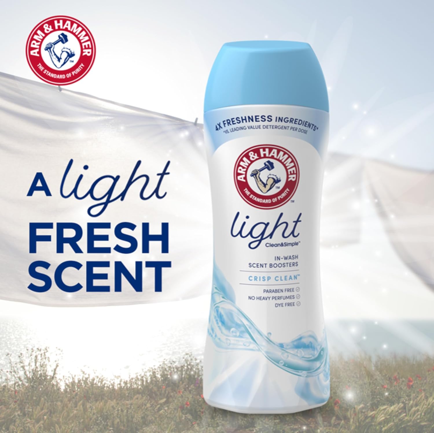 Arm & Hammer In-Wash Scent Booster, 24-Ounce as low as $3.26 After Coupon (Reg. $5.44) + Free Shipping –