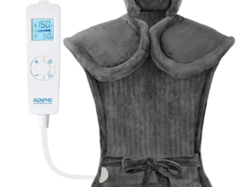 Weighted Gray Heating Pad $35.98 Shipped Free (Reg. $59.99)