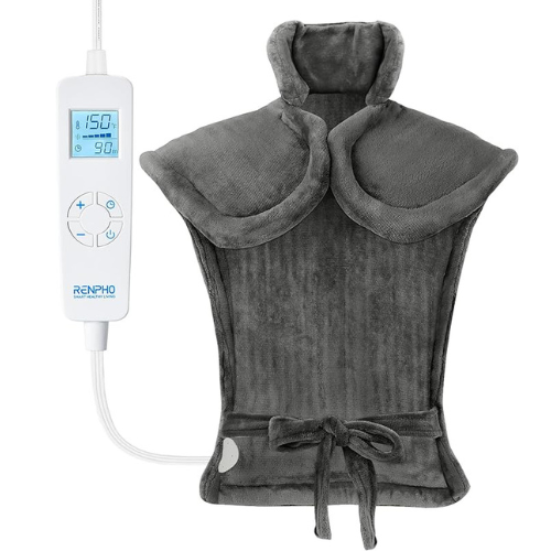 Weighted Gray Heating Pad $35.98 Shipped Free (Reg. $59.99)