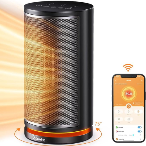 Stay warm and cozy with Smart Space Heater for just $29.60 After Code (Reg. $59.99)