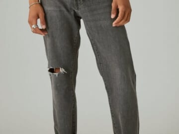 Lucky Brand Men's 412 Athletic Slim Jeans for $30 + free shipping w/ $85