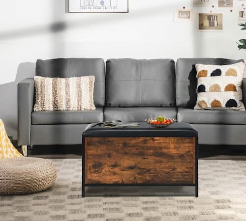 Padded Wooden Storage Bench only $69.99 shipped (Reg. $190!)