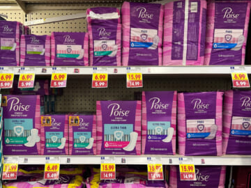 Poise Ultra Thin Pads As Low As $2.99 At Kroger