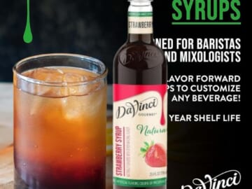Davinci Gourmet Sugar-Free Strawberry Syrup as low as $3.96 After Coupon (Reg. $6.09) + Free Shipping