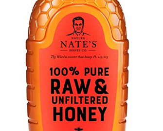 Nature Nate's 100% Pure, Raw & Unfiltered Honey, 32 oz. Squeeze Bottle