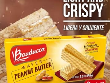 Bauducco Crispy Peanut Butter Wafers as low as $0.94 Shipped Free (Reg. $1.49) – FAB Ratings!