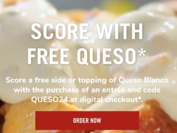 Chiptole: Free Queso Blanco with Purchase!