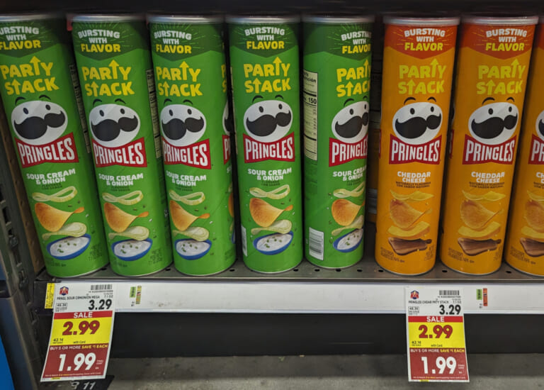 Pringles Party Stack As Low As $1.29 At Kroger