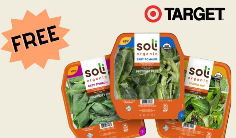 Free Soli Organic Salad at Target