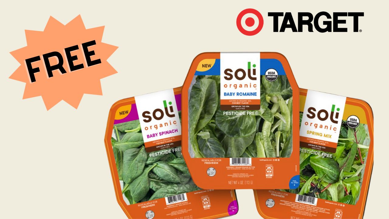 Free Soli Organic Salad at Target