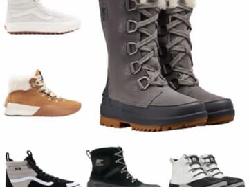 *HOT* Backcountry Boot Deals: Huge Savings on Sorel, Vans, Oboz, plus more!