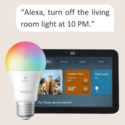 Amazon Echo Show 8, 3rd Gen, 2023 Release with Sengled Smart Color Bulb $89.99 Shipped Free (Reg. $170)