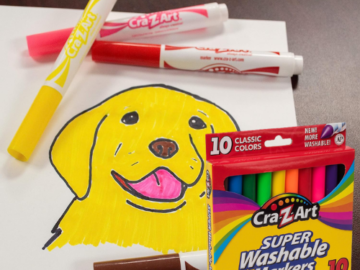Cra-Z-Art Classic Washable Broadline Markers, 10-Count as low as $2.03 Shipped Free (Reg. $5.41) – 20¢/Marker