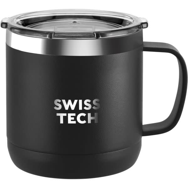 Swiss + Tech 14-oz. Vacuum Insulated Mug w/ Lid for $7 + free shipping
