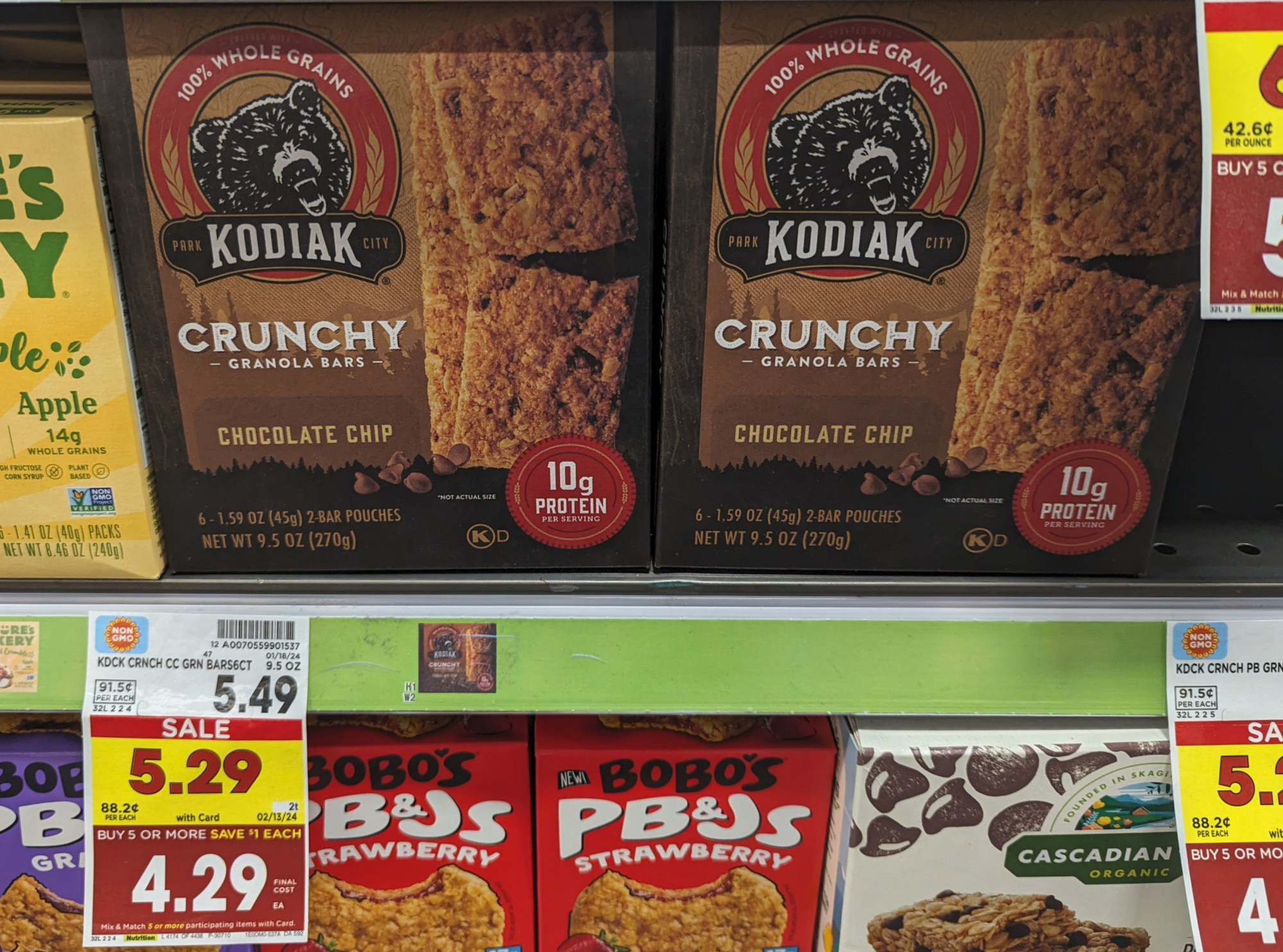 Kodiak Granola Bars As Low As $3.29 At Kroger (Regular Price $5.49)