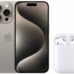 2nd-Gen Apple AirPods with Charging Case: free with purchase of an iPhone 15 Pro + free shipping