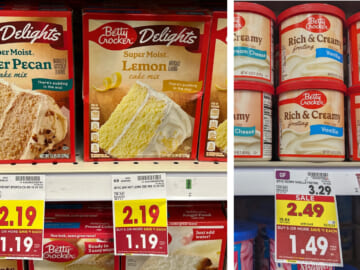 Grab A Deal On Betty Crocker Cake Mix & Frosting – As Low As 69¢ At Kroger