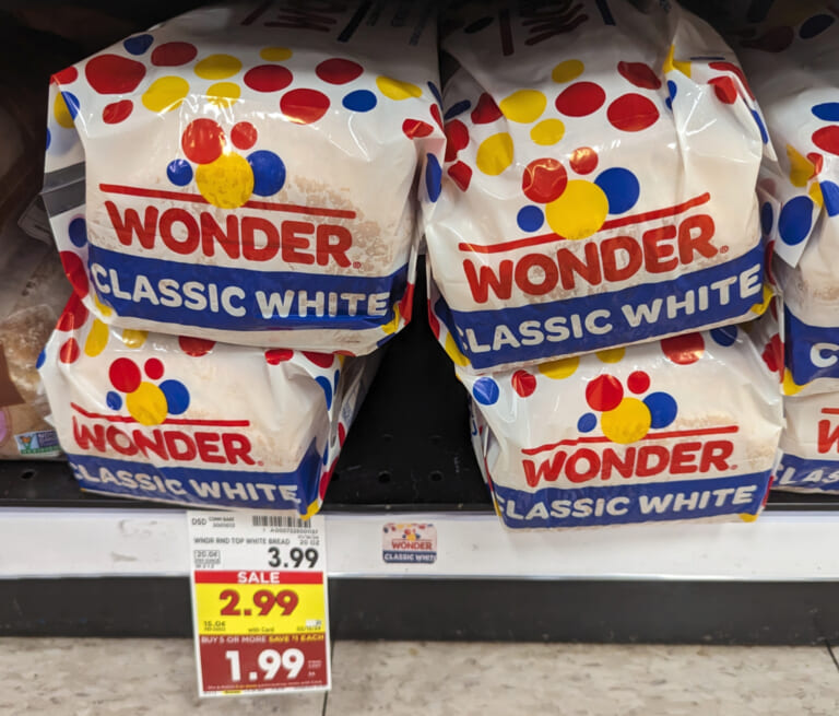 Wonder Bread As Low As $1.87 At Kroger
