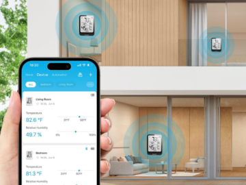 Elevate your living spaces with Hygrometer Thermometer, 2-Pack for just $17.65 After Coupon (Reg. $25.99)