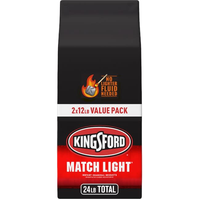 Kingsford Match Light 12-lb Charcoal Briquettes 2-Pack for $18 + pickup