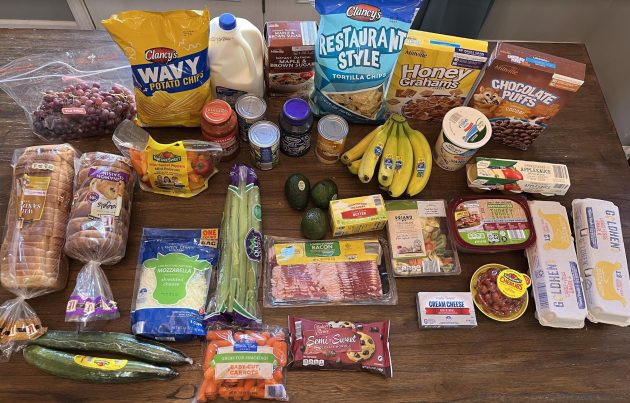 Gretchen’s $129 Grocery Shopping Trip and Weekly Menu Plan for 6