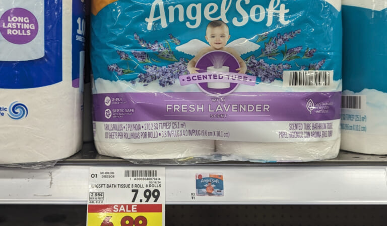 Angel Soft Bath Tissue As Low As $4.49 At Kroger