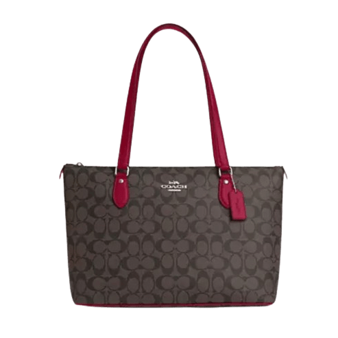 Coach Outlet Gallery Tote In Signature Canvas for $113 + free shipping